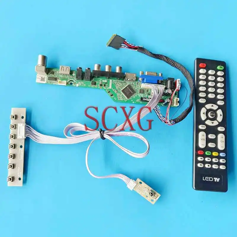 For HSD101PFW2 HSD101PFW4 Laptop Screen Analog TV Controller Board 1024*600 VGA USB RF HDMI-Compatible LVDS 40-Pin DIY Kit 10.1"
For HSD101PFW2 HSD101PFW4 Laptop Screen Analog TV Controller Board 1024*600 VGA USB RF HDMI-Compatible LVDS 40-Pin DIY Kit 10.1"