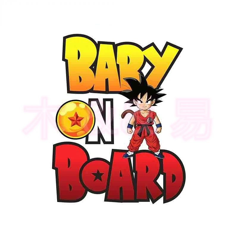 Creativity Car Stickers Baby on Board Goku Decals Cartoon Anime Baby In Car Windshield Decor JDM WaterproofCar Accessories PVC
Creativity Car Stickers Baby on Board Goku Decals Cartoon Anime Baby In Car Windshield Decor JDM WaterproofCar Accessories PVC