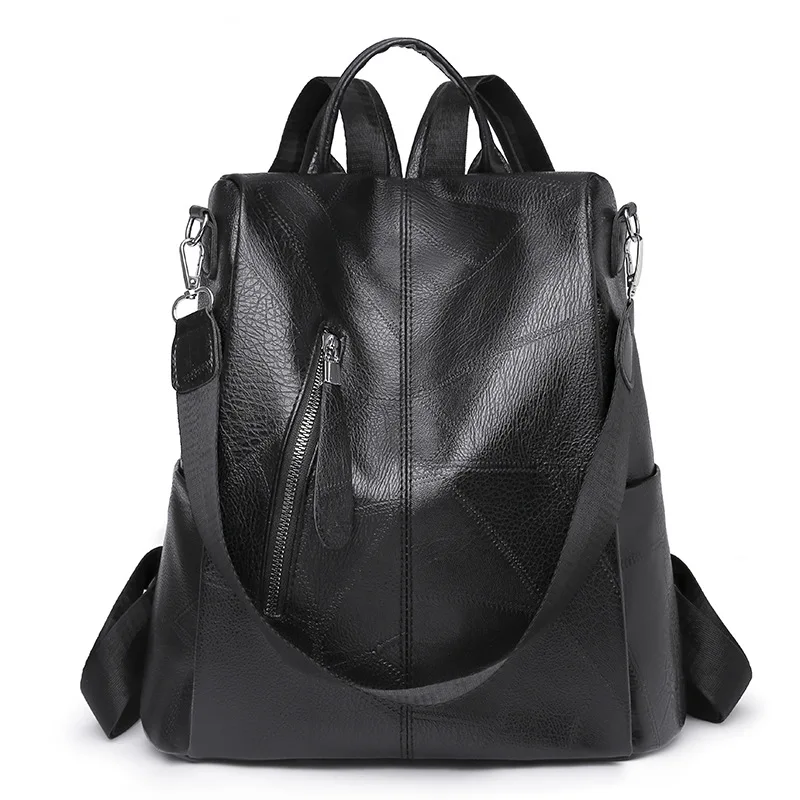 Summer Casual Oxford Women's High Quality Student Girls School Bag Lady Travel Black White PU Leather Backpack
Summer Casual Oxford Women's High Quality Student Girls School Bag Lady Travel Black White PU Leather Backpack