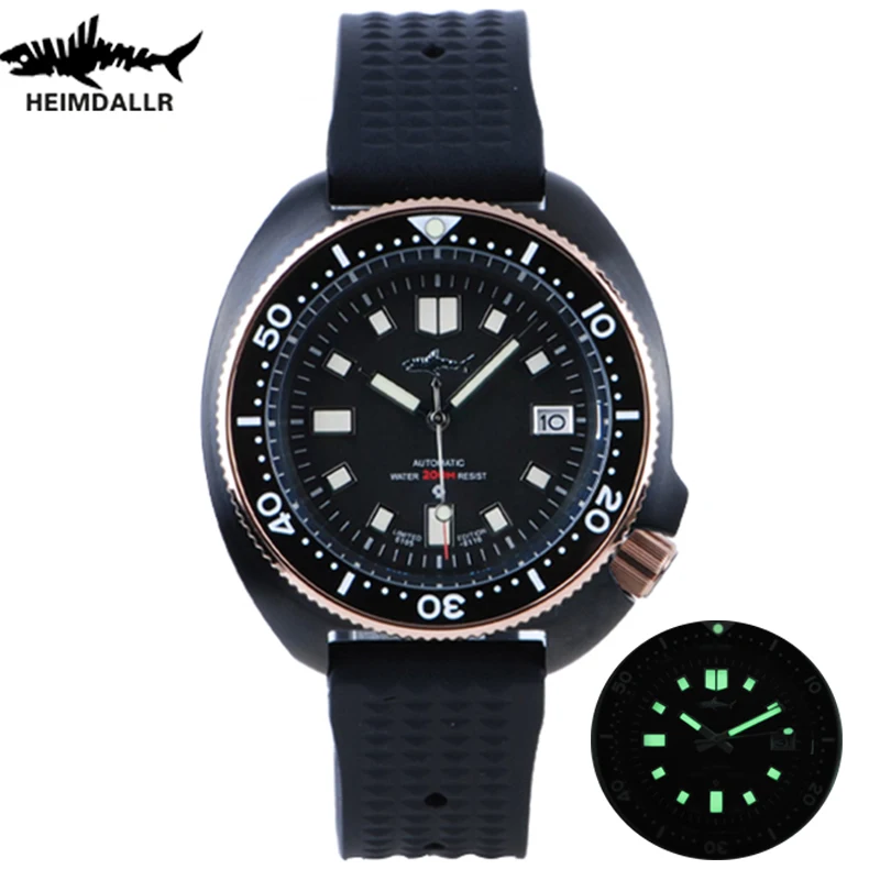 Винтажные автоматические механические наручные часы Heimdallr, модель NH35, водонепроницаемость 20 АТМ, светящийся циферблат C3, резиновый ремешок
Винтажные автоматические механические наручные часы Heimdallr, модель NH35, водонепроницаемость 20 АТМ, светящийся циферблат C3, резиновый ремешок