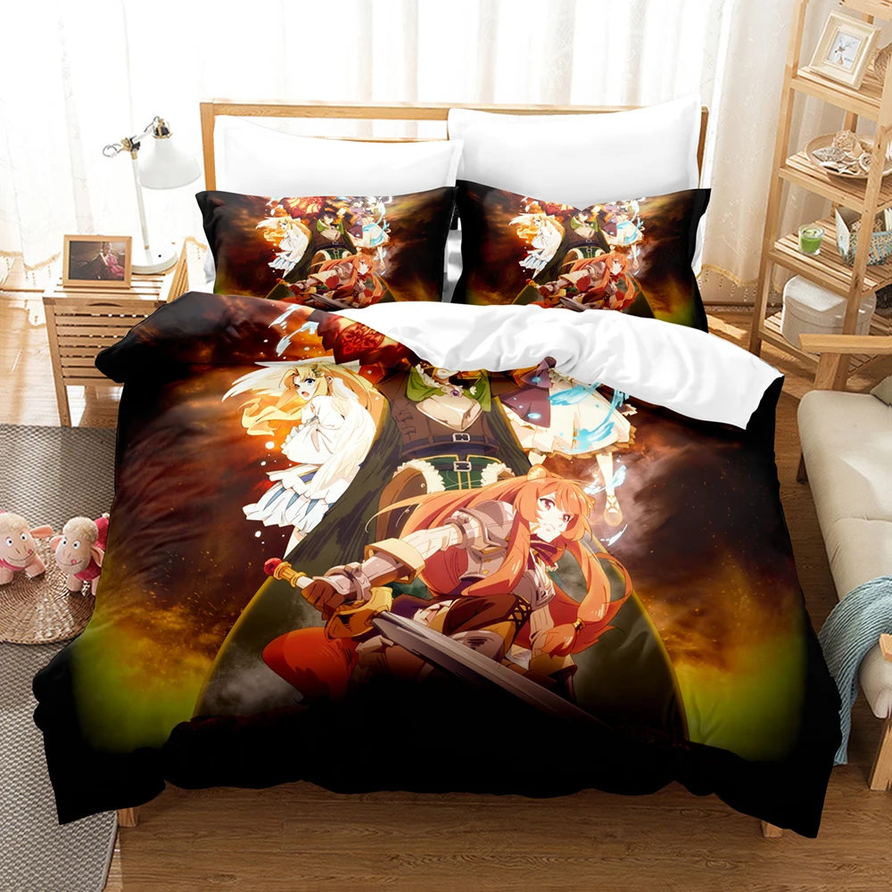 Shield Hero Kids Duvet Cover Sets Comforter Bed Linen Queen King Size Bedroom Bedclothes
Shield Hero Kids Duvet Cover Sets Comforter Bed Linen Queen King Size Bedroom Bedclothes