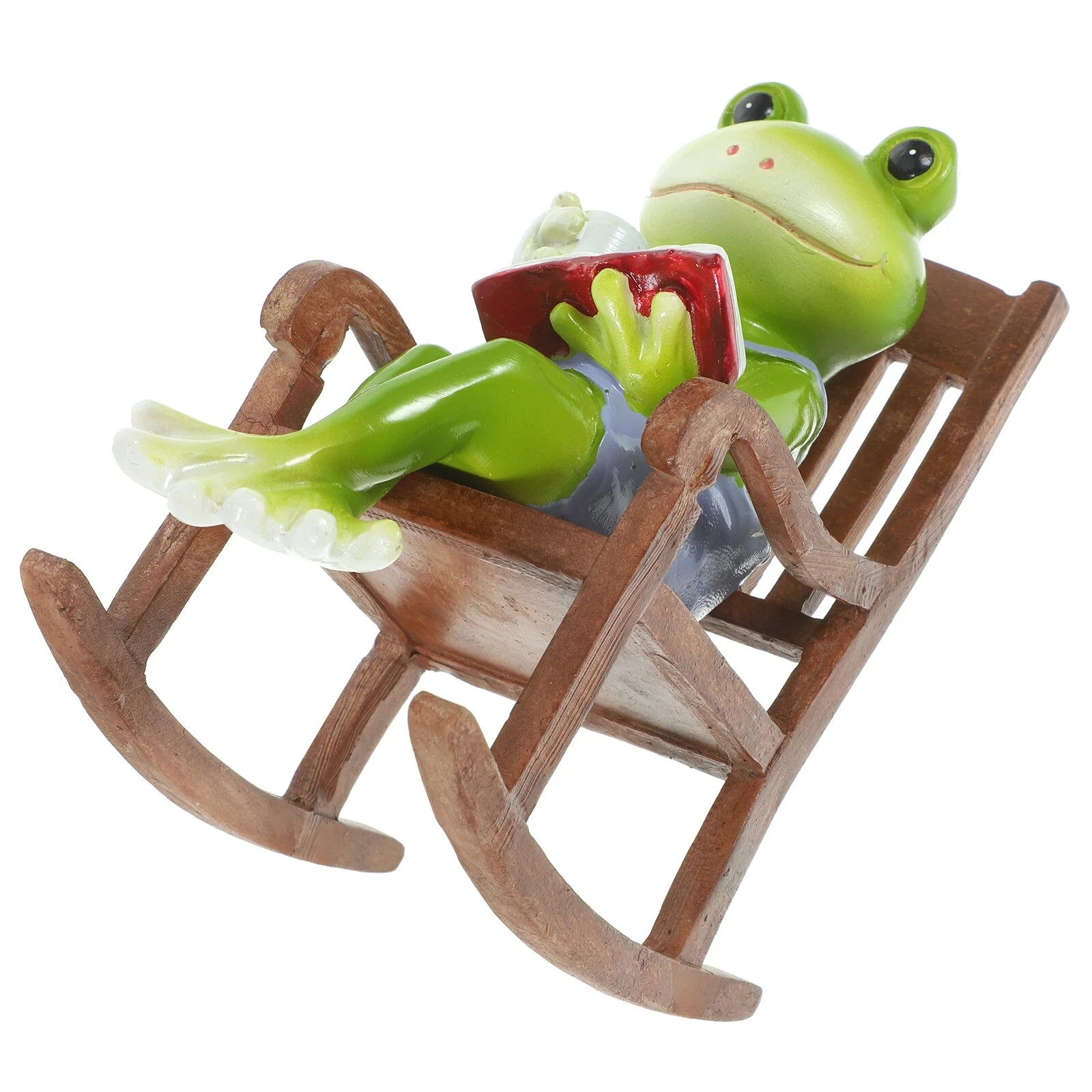 Resin Rocking Chair Light House Desktop Decor Out Door Model Desktop Frogs Statue Garden Frog-shape Animals Chairs
Resin Rocking Chair Light House Desktop Decor Out Door Model Desktop Frogs Statue Garden Frog-shape Animals Chairs