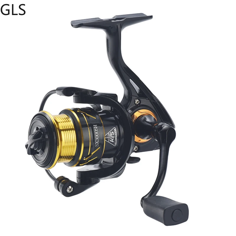 GLS 2000-4000 Series Gear Ratio 5.2:1 Trout Fishing Reel Lightweight Comfortable Grip Spinning Fishing Wheel baitcasting reel
GLS 2000-4000 Series Gear Ratio 5.2:1 Trout Fishing Reel Lightweight Comfortable Grip Spinning Fishing Wheel baitcasting reel