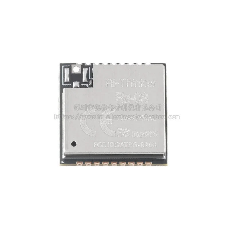 Ra-08 module, LoRaWAN RF module, built-in ASR6601 chip with built-in MCU 470MHz external antenna
Ra-08 module, LoRaWAN RF module, built-in ASR6601 chip with built-in MCU 470MHz external antenna