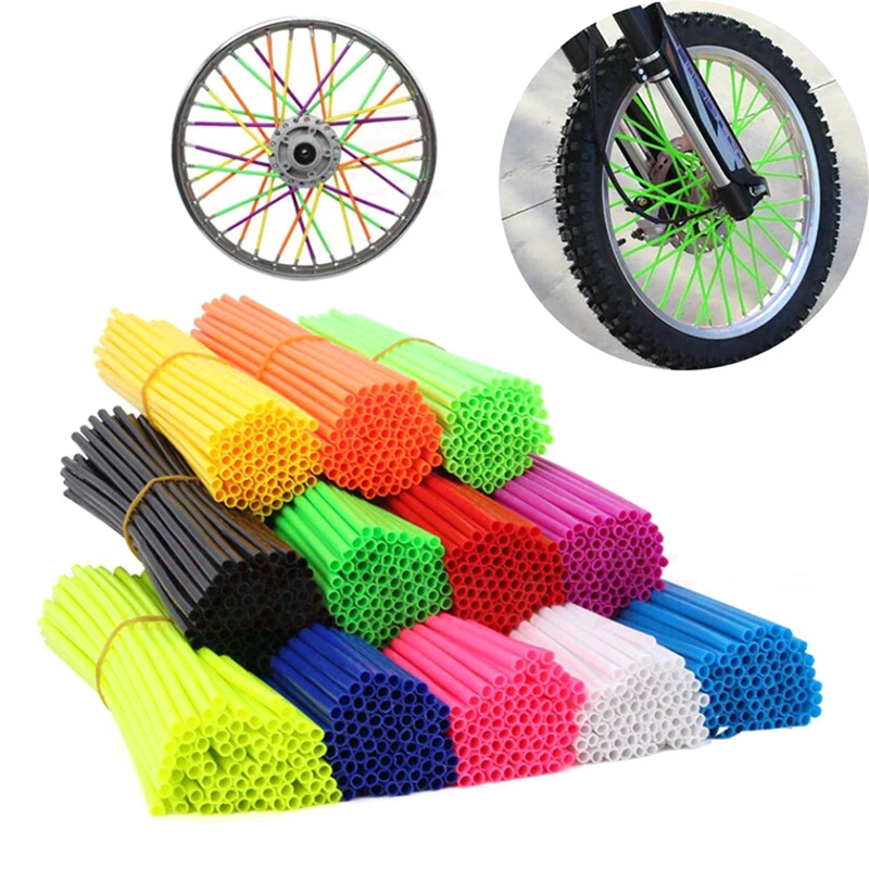 72 Pcs/Lot Universal Off-road Motorcycle Wheel Spoke Trim Decorative Steel Wire Hub Spoke Covers 24cm
72 Pcs/Lot Universal Off-road Motorcycle Wheel Spoke Trim Decorative Steel Wire Hub Spoke Covers 24cm