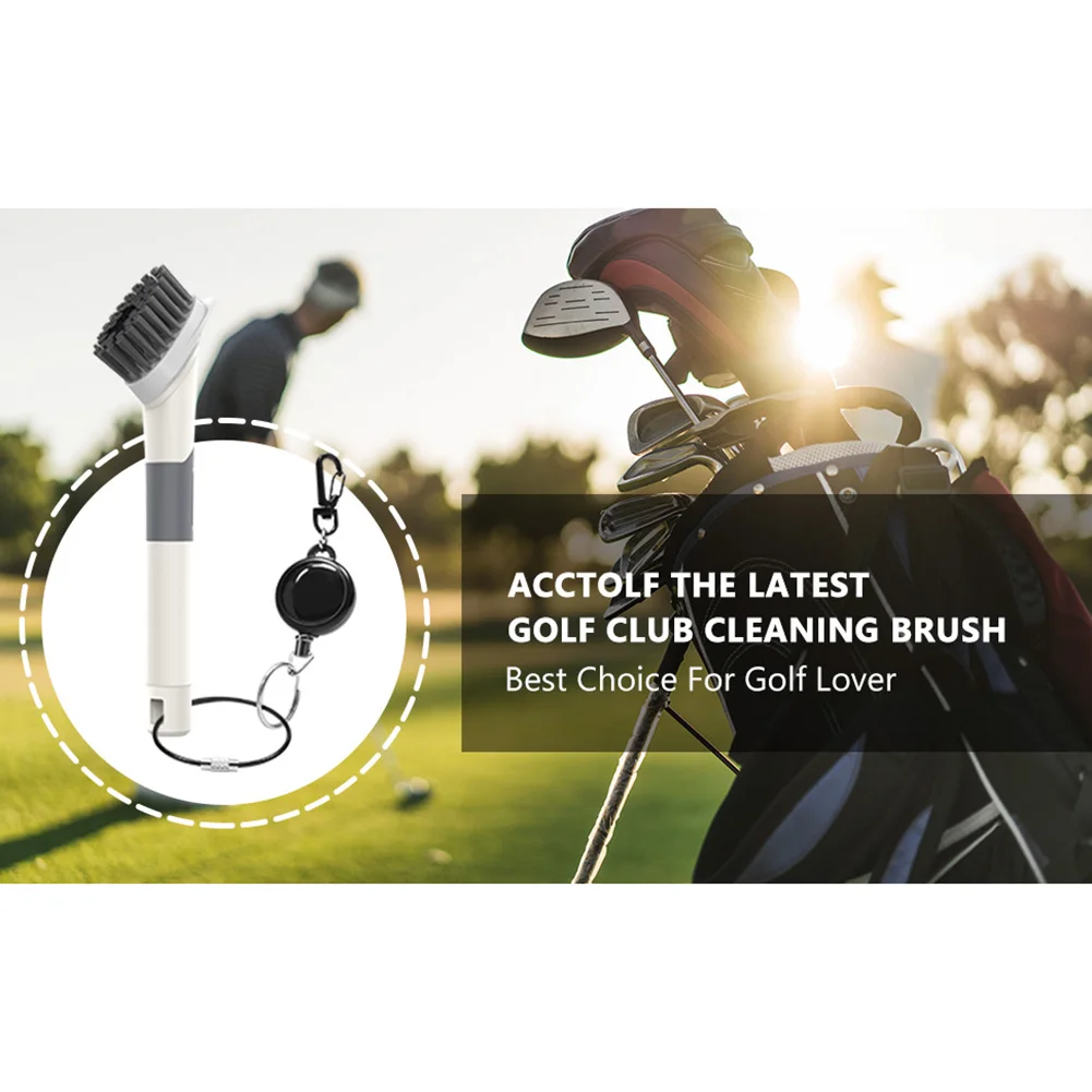 Retractable Golf Club Brush Compound Design For-Golf Club Cleaning 2 Oz Funneled Water Storage Design Large-size Brush Head
Retractable Golf Club Brush Compound Design For-Golf Club Cleaning 2 Oz Funneled Water Storage Design Large-size Brush Head