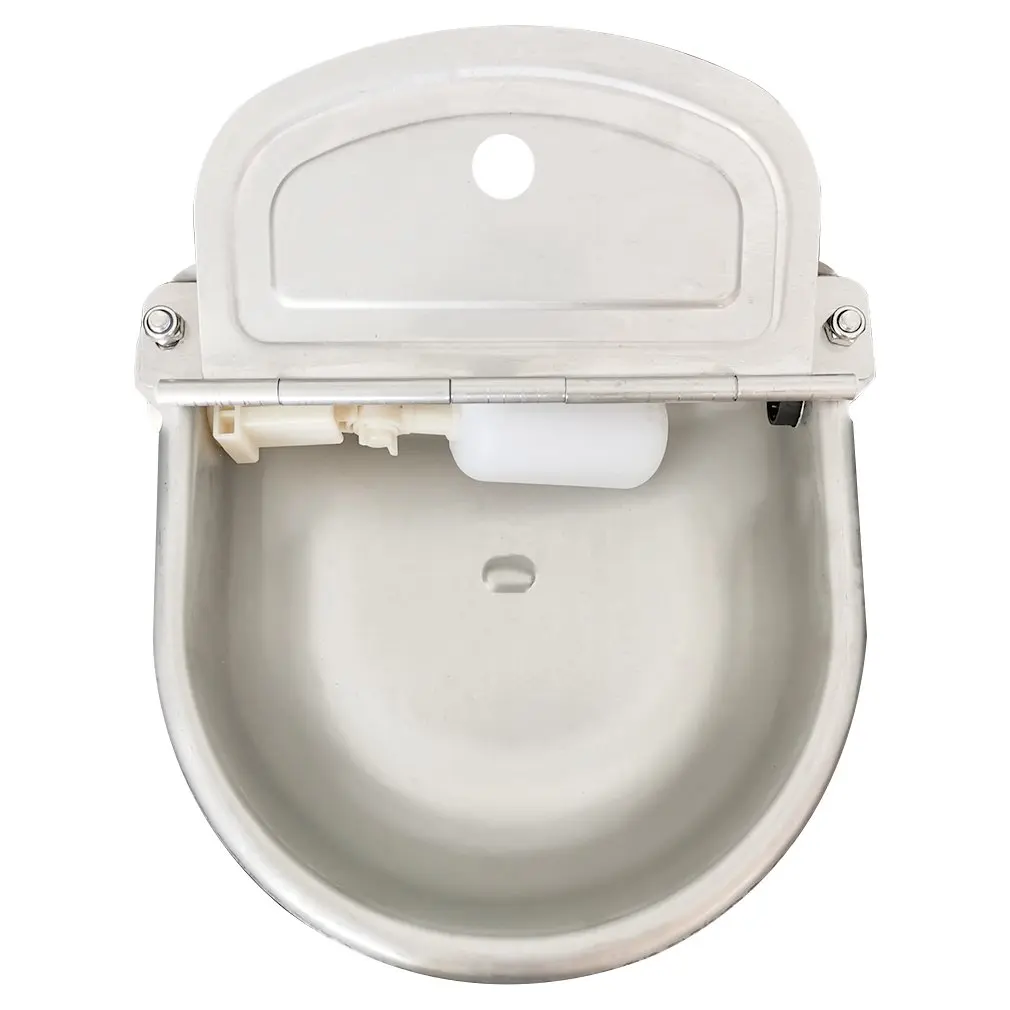 Automatic Cow Drinking Water Bowl Dispenser Stainless Steel Farm Livestock Animals Waterer With Float Ball Valves
Automatic Cow Drinking Water Bowl Dispenser Stainless Steel Farm Livestock Animals Waterer With Float Ball Valves