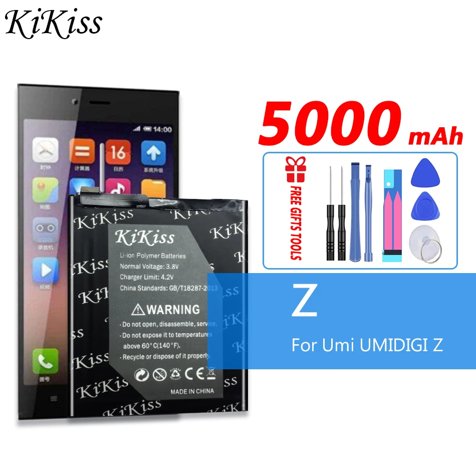 Аккумулятор высокой емкости для смартфона UMI Z 5000 мАч для Umi UMIDIGI Z
Аккумулятор высокой емкости для смартфона UMI Z 5000 мАч для Umi UMIDIGI Z