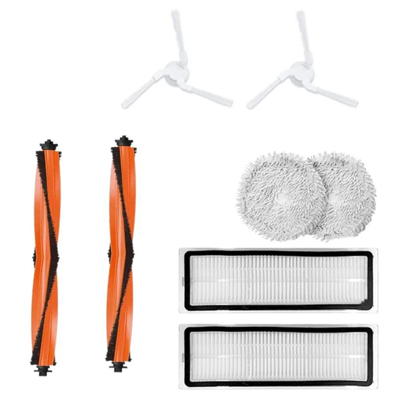 For Xiaomi Mijia STYTJ06ZHM Vacuum Cleaner Accessories, Main Side Brush, HEPA Filter, Mop Cloth Replacement 
For Xiaomi Mijia STYTJ06ZHM Vacuum Cleaner Accessories, Main Side Brush, HEPA Filter, Mop Cloth Replacement