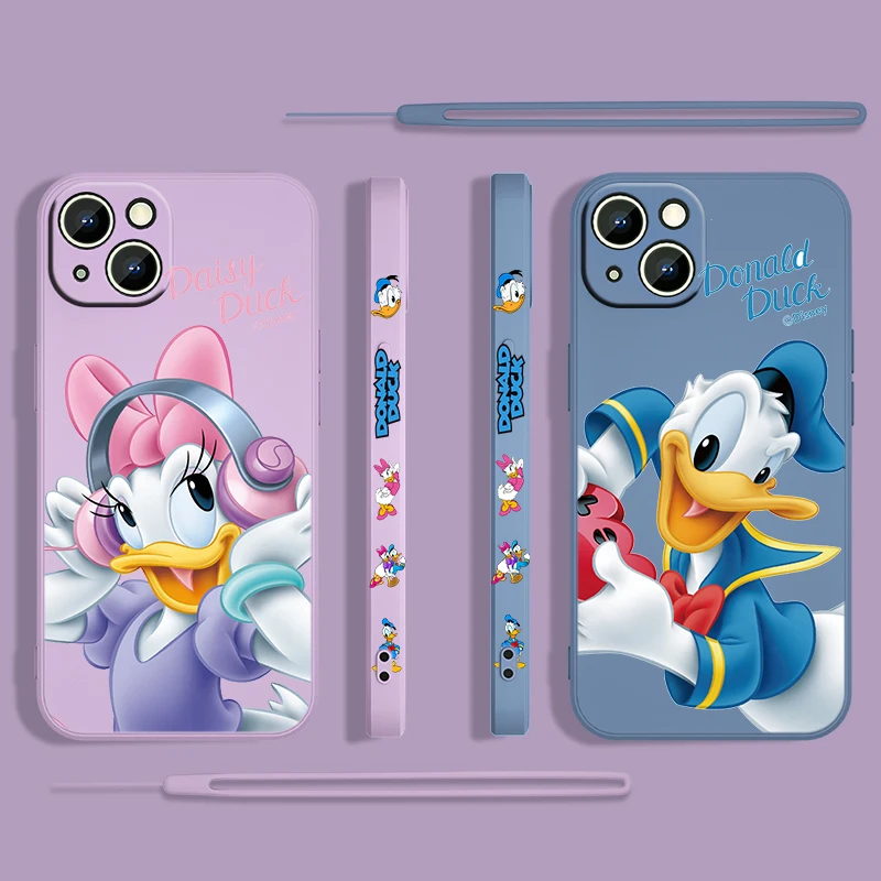 Donald Duck Daisy Couple For Apple iPhone 14 13 12 Mini 11 Pro XS MAX XR X 8 7 6S SE Plus Liquid Left Rope Phone Case Coque Capa
Donald Duck Daisy Couple For Apple iPhone 14 13 12 Mini 11 Pro XS MAX XR X 8 7 6S SE Plus Liquid Left Rope Phone Case Coque Capa