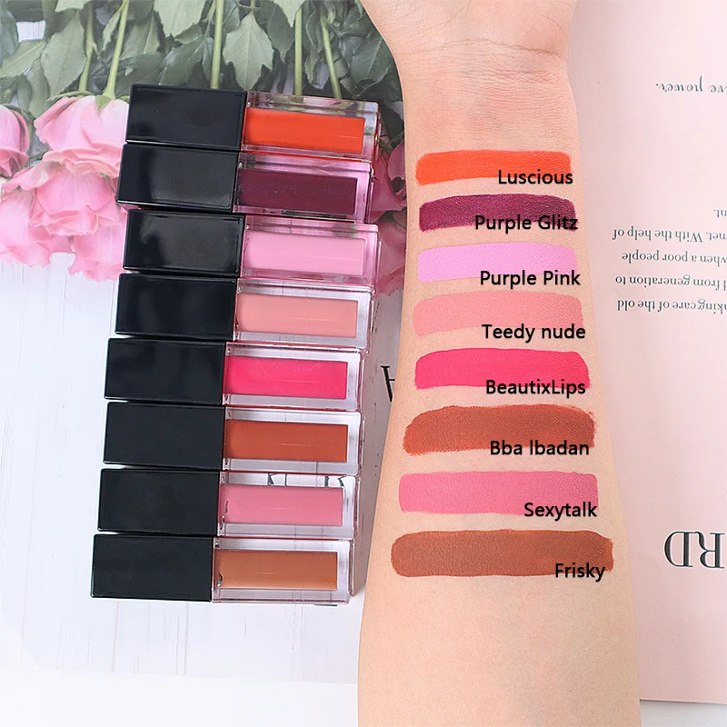 Фирменная жидкая помада, 8 цветов, матовая глазурованная губная помада с логотипом на заказ, водостойкая квадратная трубка, антипригарная, стойкий макияж
Фирменная жидкая помада, 8 цветов, матовая глазурованная губная помада с логотипом на заказ, водостойкая квадратная трубка, антипригарная, стойкий макияж