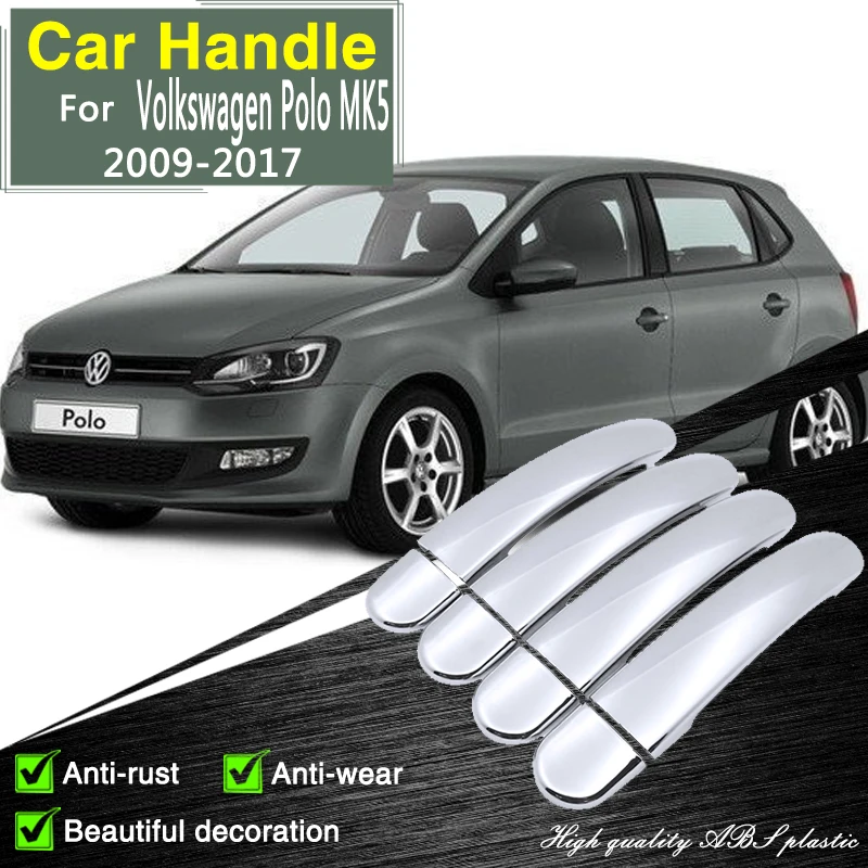 for Volkswagen Polo MK5 6R 6C 61 VW Vento Sedan Ameo 2009~2017 Chrome Door Handle Cover Car Accessories Stickers Trim Stying
for Volkswagen Polo MK5 6R 6C 61 VW Vento Sedan Ameo 2009~2017 Chrome Door Handle Cover Car Accessories Stickers Trim Stying