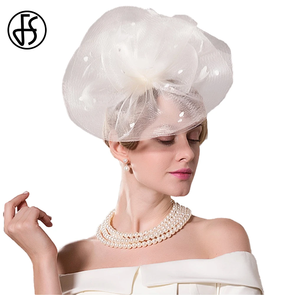 FS Luxury Banquet Top Hats For Women Wedding Elegant Church Cocktail Party White Cap Fascinator Formal Occasion Hair Accessories
FS Luxury Banquet Top Hats For Women Wedding Elegant Church Cocktail Party White Cap Fascinator Formal Occasion Hair Accessories