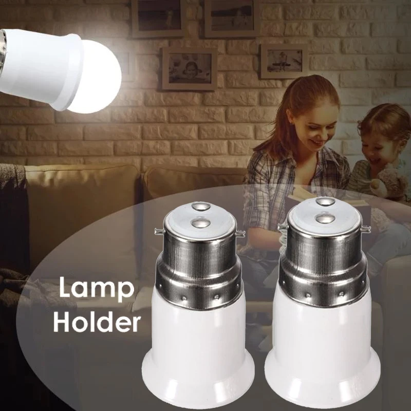 2PCS Led Lamp Sockets Converter Lamp Bulb Base Conversion Holder Converter B22 To E27 Sockets Adapter Light Adapter Bulb Holder
2PCS Led Lamp Sockets Converter Lamp Bulb Base Conversion Holder Converter B22 To E27 Sockets Adapter Light Adapter Bulb Holder