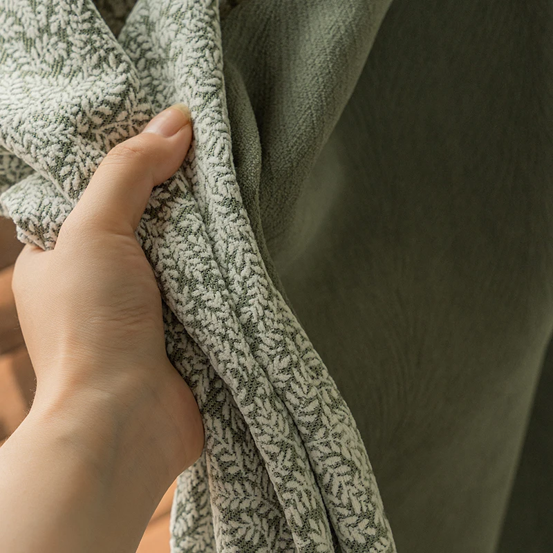 Зеленые шторы JESSANS из полиэстера для гостиной
Зеленые шторы JESSANS из полиэстера для гостиной