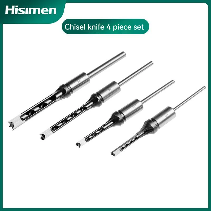 Hisimen Gouge Drilling Machine Square Tenoning Machine Mortising Machine Chisel Knife 4pcs Set
Hisimen Gouge Drilling Machine Square Tenoning Machine Mortising Machine Chisel Knife 4pcs Set