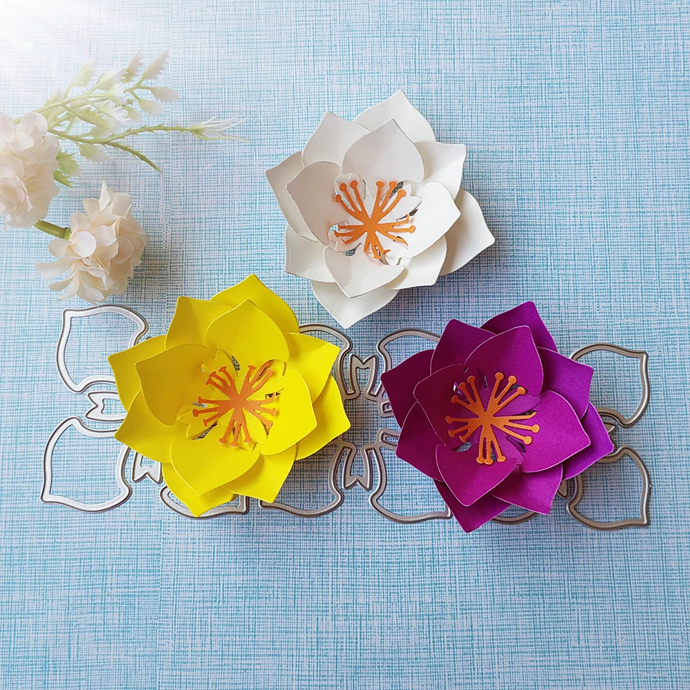 New flowers and mast flowers cutting dies, used for scrapbooks, embossed albums, card making DIY crafts
New flowers and mast flowers cutting dies, used for scrapbooks, embossed albums, card making DIY crafts