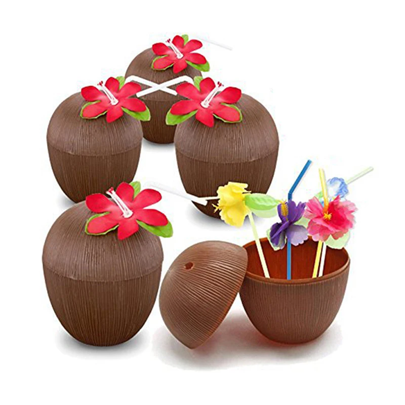Creativr New Cute Hawaii Party Pineapple Coconut Drinking Cup Summer Wedding Birthday Summer Hawaiian Tropical Party Decorations
Creativr New Cute Hawaii Party Pineapple Coconut Drinking Cup Summer Wedding Birthday Summer Hawaiian Tropical Party Decorations
