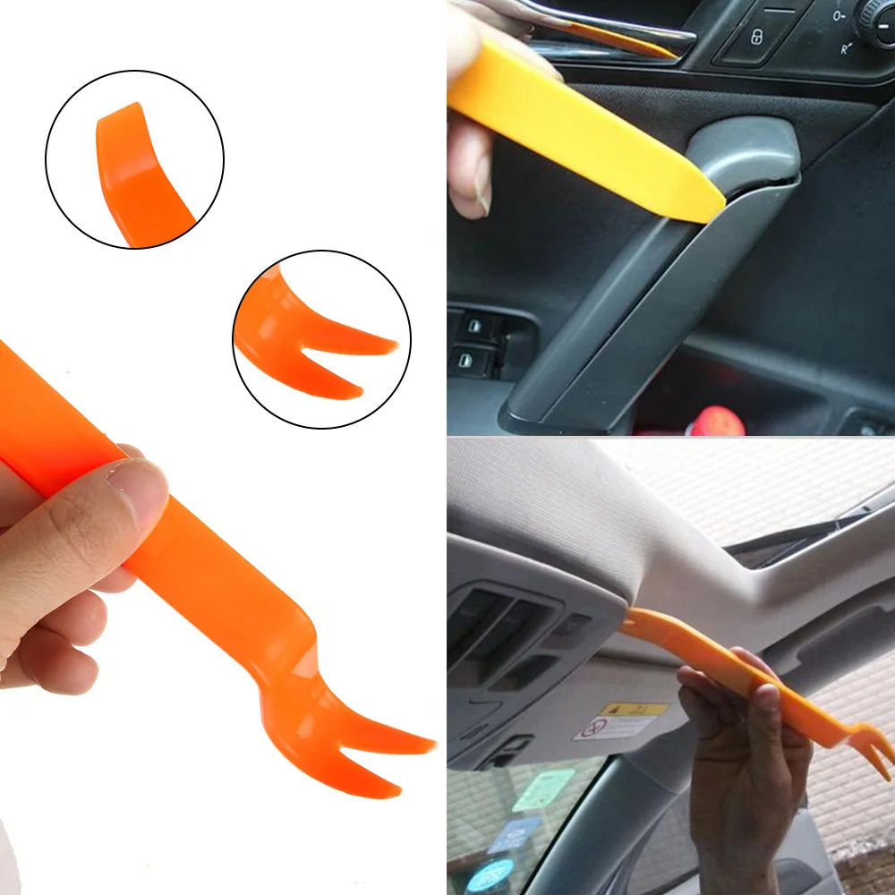 4pcs Auto Door Clip Panel Trim Removal Tool Kits Navigation Disassembly Seesaw Car Audio Interior Plastic Seesaw Conversion Tool
4pcs Auto Door Clip Panel Trim Removal Tool Kits Navigation Disassembly Seesaw Car Audio Interior Plastic Seesaw Conversion Tool