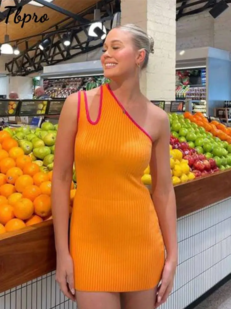 Fashion Irregular Sleeveless Knitting Mini Dresses Women Sexy Off Shoulder Bodycon Summer Lasy Dress Fashion Commuter Vestidos
Fashion Irregular Sleeveless Knitting Mini Dresses Women Sexy Off Shoulder Bodycon Summer Lasy Dress Fashion Commuter Vestidos