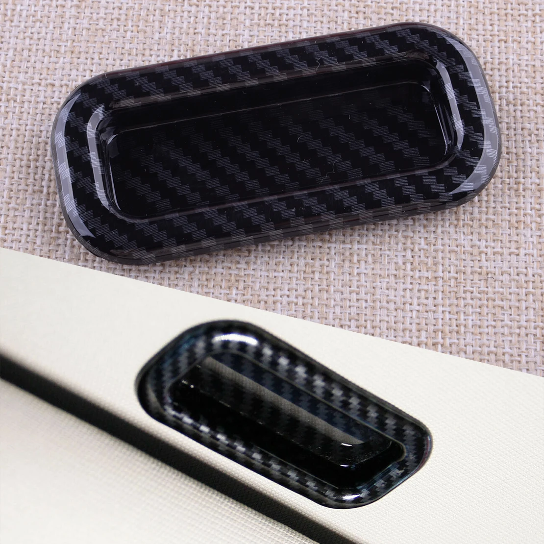 Стильный чехол из углеродного волокна ABS для салона автомобиля, накладка на крышу ручки для Dodge Durango 2010-2014 2015 2016 2017 2018 2019 2020
Стильный чехол из углеродного волокна ABS для салона автомобиля, накладка на крышу ручки для Dodge Durango 2010-2014 2015 2016 2017 2018 2019 2020