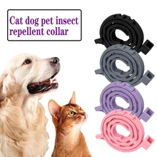 Cat Dog Collar Anti Flea Ticks Mosquitoes Outdoor Adjustable Pet Collars 8 Months Long-term Protection Puppy Pet Accessories