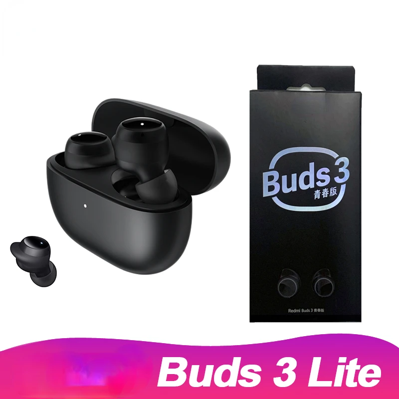 Redmi Buds 3 Lite Earbuds Ture Wireless Headphones with Microphone Fone Bluetooth Headphones Buds 3 Headset
Redmi Buds 3 Lite Earbuds Ture Wireless Headphones with Microphone Fone Bluetooth Headphones Buds 3 Headset