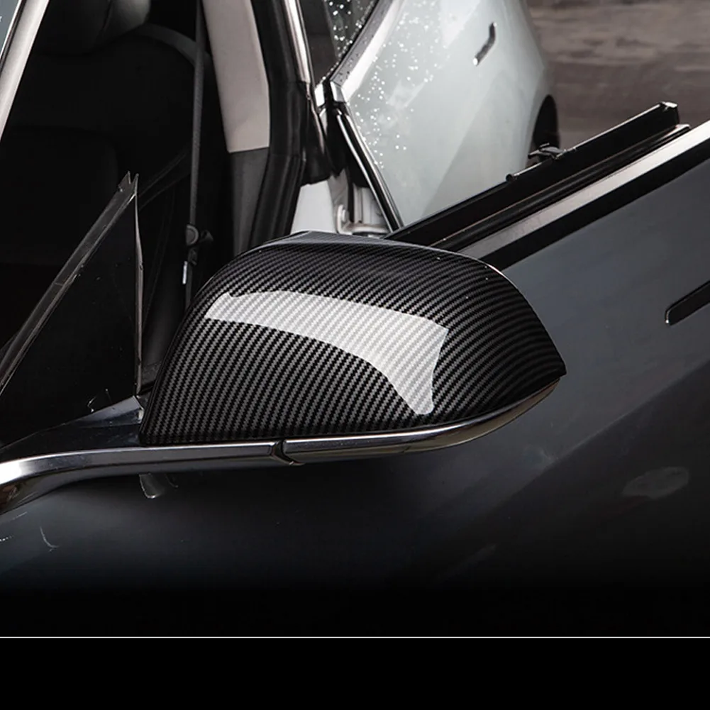2Pcs Carbon Fiber Rear View Mirror Cover For Tesla Model 3 2016-2021 1 Pair Door Exterior Mirror Cap Cover Fashion Exterior
2Pcs Carbon Fiber Rear View Mirror Cover For Tesla Model 3 2016-2021 1 Pair Door Exterior Mirror Cap Cover Fashion Exterior