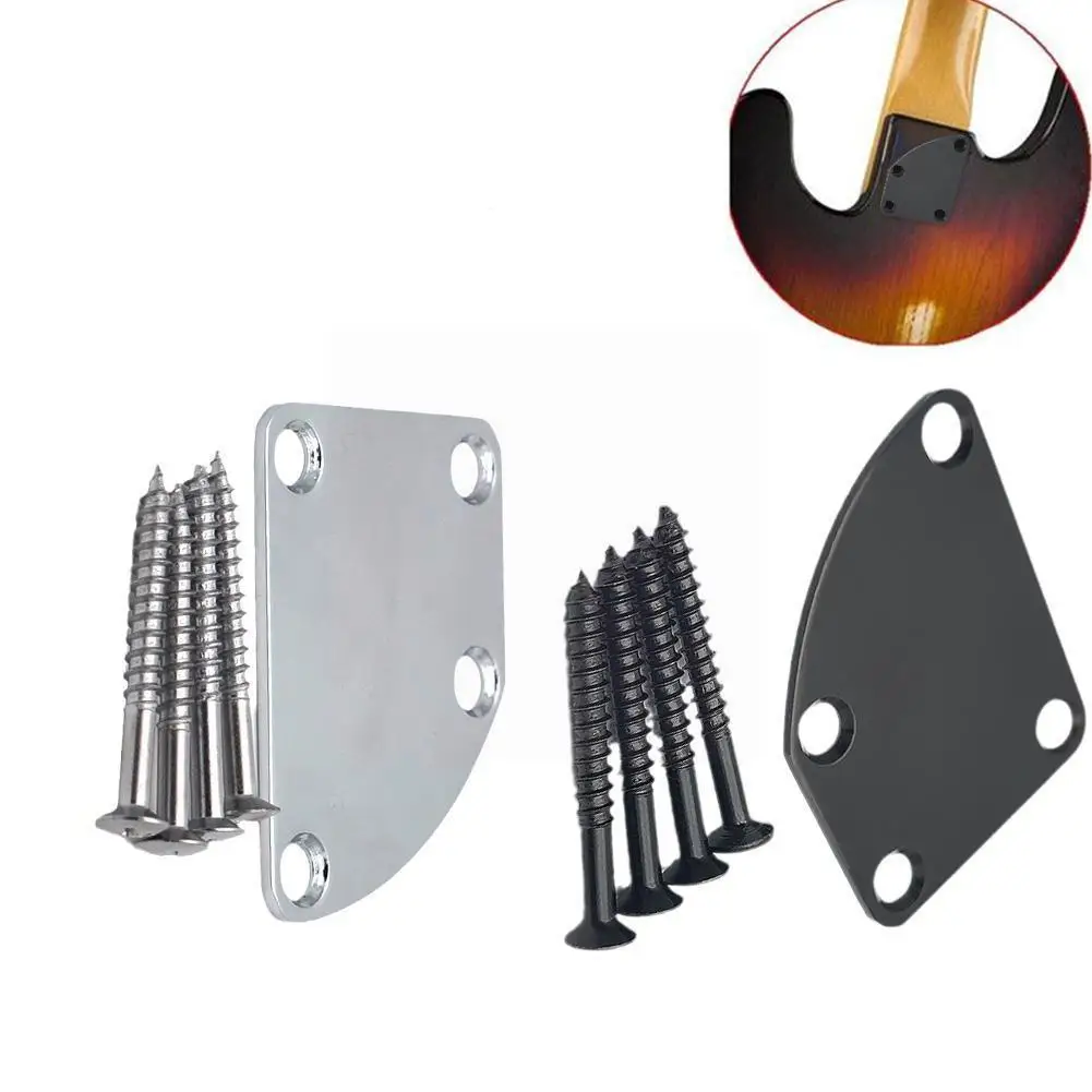 1pc Black Unfilled Corner Cutaway Type Neck Plate For Bass Guitar Connecting Strengthen Neck Joint Plates Guitar Accessorie C3p8
1pc Black Unfilled Corner Cutaway Type Neck Plate For Bass Guitar Connecting Strengthen Neck Joint Plates Guitar Accessorie C3p8