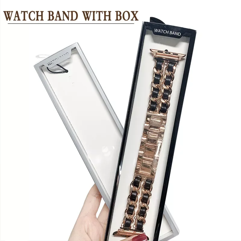 Stainless Steel luxury Strap For Apple Watch 6 5 4 3 Band 38mm 42mm Bracelet for iWatch series 5 4 3/1 40mm 44mm strap with box
Stainless Steel luxury Strap For Apple Watch 6 5 4 3 Band 38mm 42mm Bracelet for iWatch series 5 4 3/1 40mm 44mm strap with box