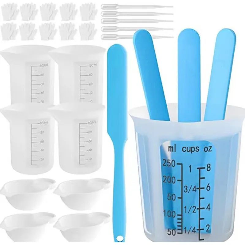 Silicone Resin Measuring Cups Tool Kit DIY Crafts Making Tools Crystal Epoxy Resin Mold Silicone Mould
Silicone Resin Measuring Cups Tool Kit DIY Crafts Making Tools Crystal Epoxy Resin Mold Silicone Mould