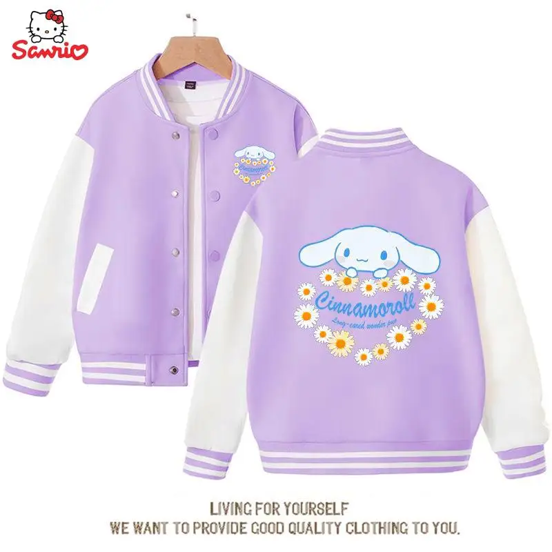 Новинка кавайная бейсбольная униформа в стиле аниме Sanrio, Студенческая куртка на весну и осень, пальто, детские спортивные топы, подарок на д...
Новинка кавайная бейсбольная униформа в стиле аниме Sanrio, Студенческая куртка на весну и осень, пальто, детские спортивные топы, подарок на д...