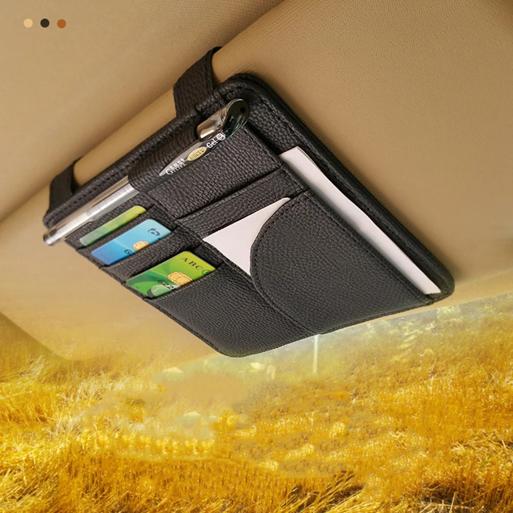 Pocket Organizer Pouch Note Holder Clip Car Bill Fold Side Pockets Sunvisor Clamp
Pocket Organizer Pouch Note Holder Clip Car Bill Fold Side Pockets Sunvisor Clamp