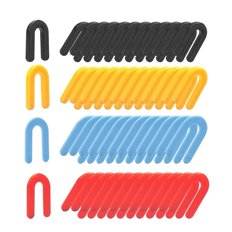 400PCS U Tile Plastic Shims Blue 1/16 Inch, Red 1/8 Inch, Yellow 3/16 Inch, Black 1/4 Inch
400PCS U Tile Plastic Shims Blue 1/16 Inch, Red 1/8 Inch, Yellow 3/16 Inch, Black 1/4 Inch