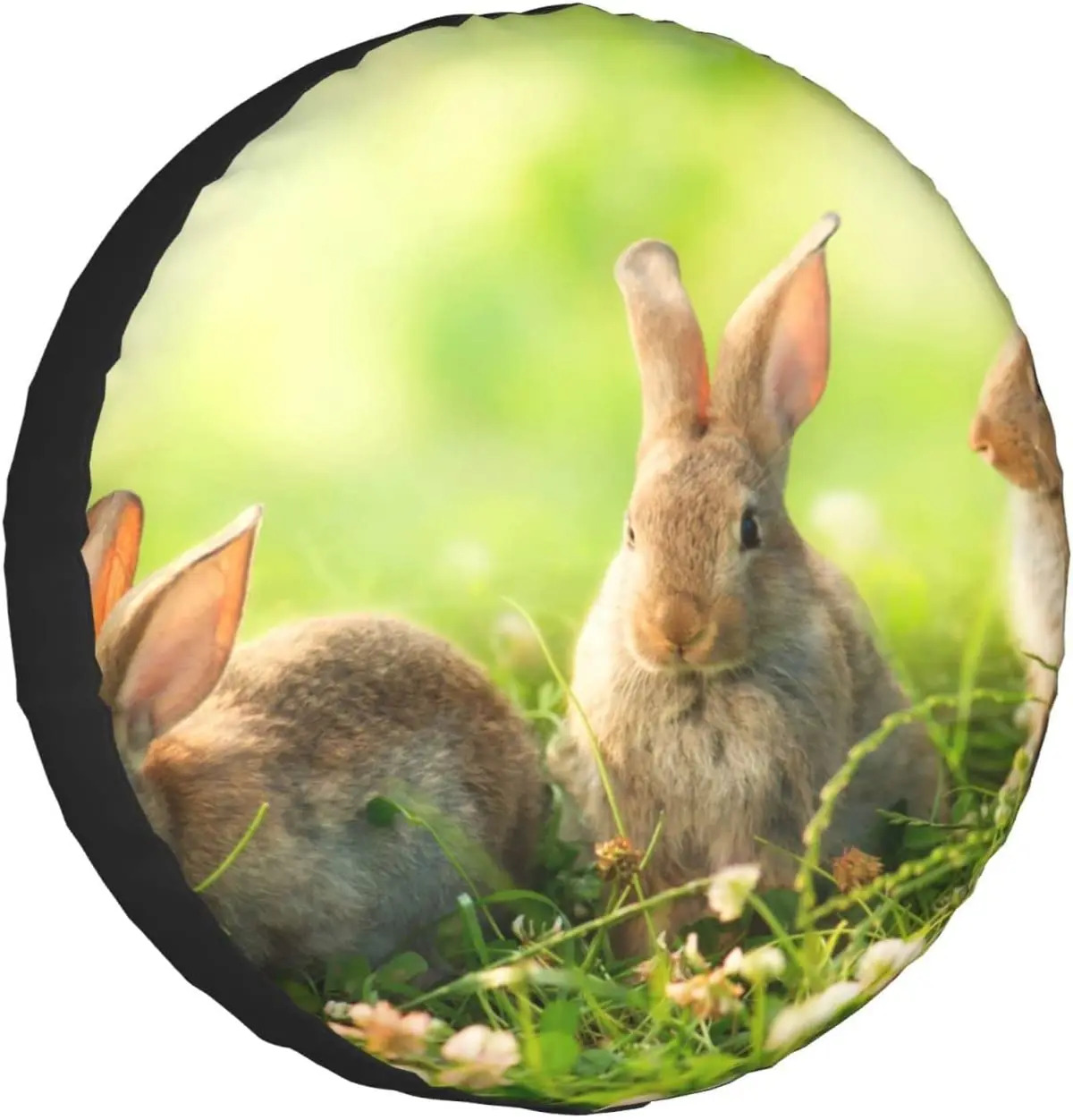 Spare Tire Cover Universal Tires Cover Rabbit Animal Grass Flower Meadow Car Tire Cover Wheel Protector Weatherproof and
Spare Tire Cover Universal Tires Cover Rabbit Animal Grass Flower Meadow Car Tire Cover Wheel Protector Weatherproof and