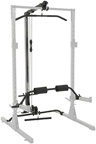 Power Cage with J-Hooks, Landmine 360° Swivel, Weight Plate Storage Attachment and Power Band Pegs
Power Cage with J-Hooks, Landmine 360° Swivel, Weight Plate Storage Attachment and Power Band Pegs