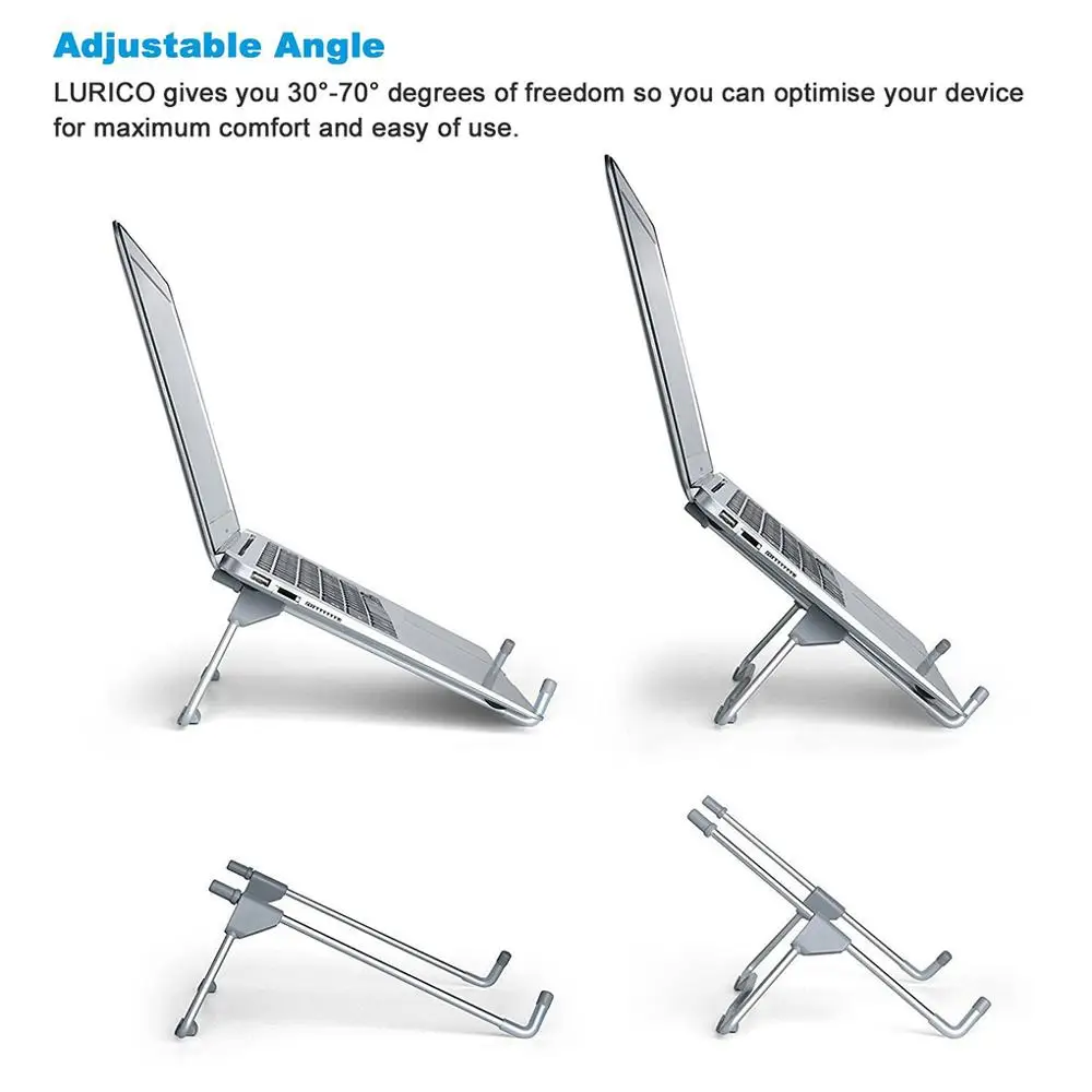 Laptop Tablet Stand Portable Folding Stand Tablet Top Anti-skid Angle Height Adjustable Bracket Home Office
Laptop Tablet Stand Portable Folding Stand Tablet Top Anti-skid Angle Height Adjustable Bracket Home Office