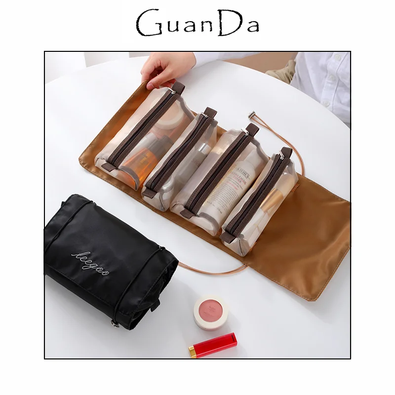 Portable Travel Folding Cosmetic Bag Detachable Multifunction Large Capacity Storage Organizer Lipstick Make Up Toiletry Bag
Portable Travel Folding Cosmetic Bag Detachable Multifunction Large Capacity Storage Organizer Lipstick Make Up Toiletry Bag