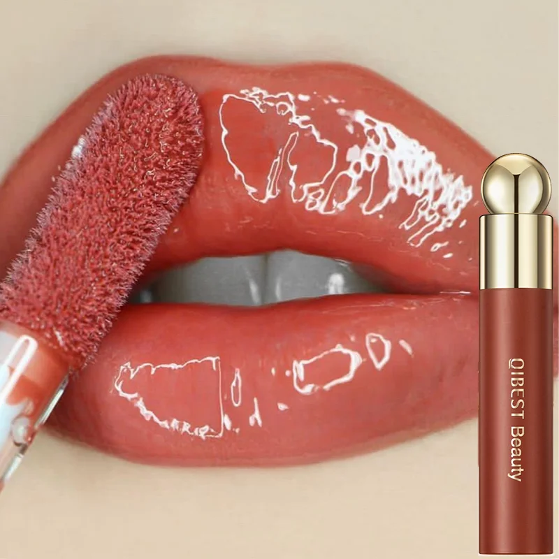 

Crystal Jelly Mirror Lip Gloss 6 Colors Moisturizing Water Light Plumping Sexy Lip Oil Lasting Red Lip Tint Lips Makeup Cosmetic