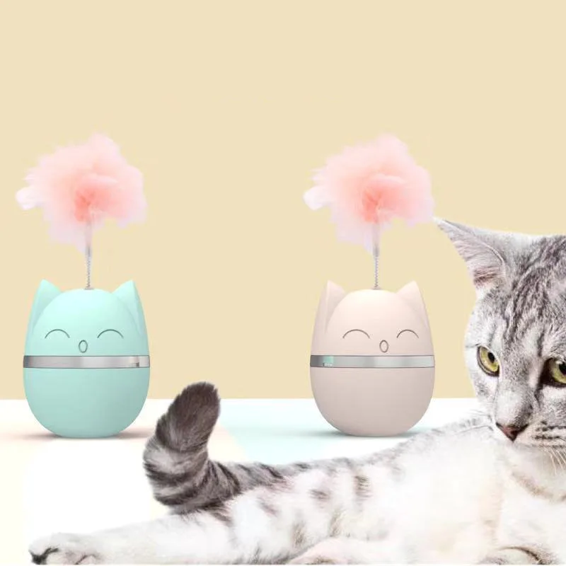 Cat Head Tumbler Cat Toys Interactive Stuff Feather Funny Pet Toy Sway Left and Right for Indoor Kitten Supplies Dropshipping
Cat Head Tumbler Cat Toys Interactive Stuff Feather Funny Pet Toy Sway Left and Right for Indoor Kitten Supplies Dropshipping