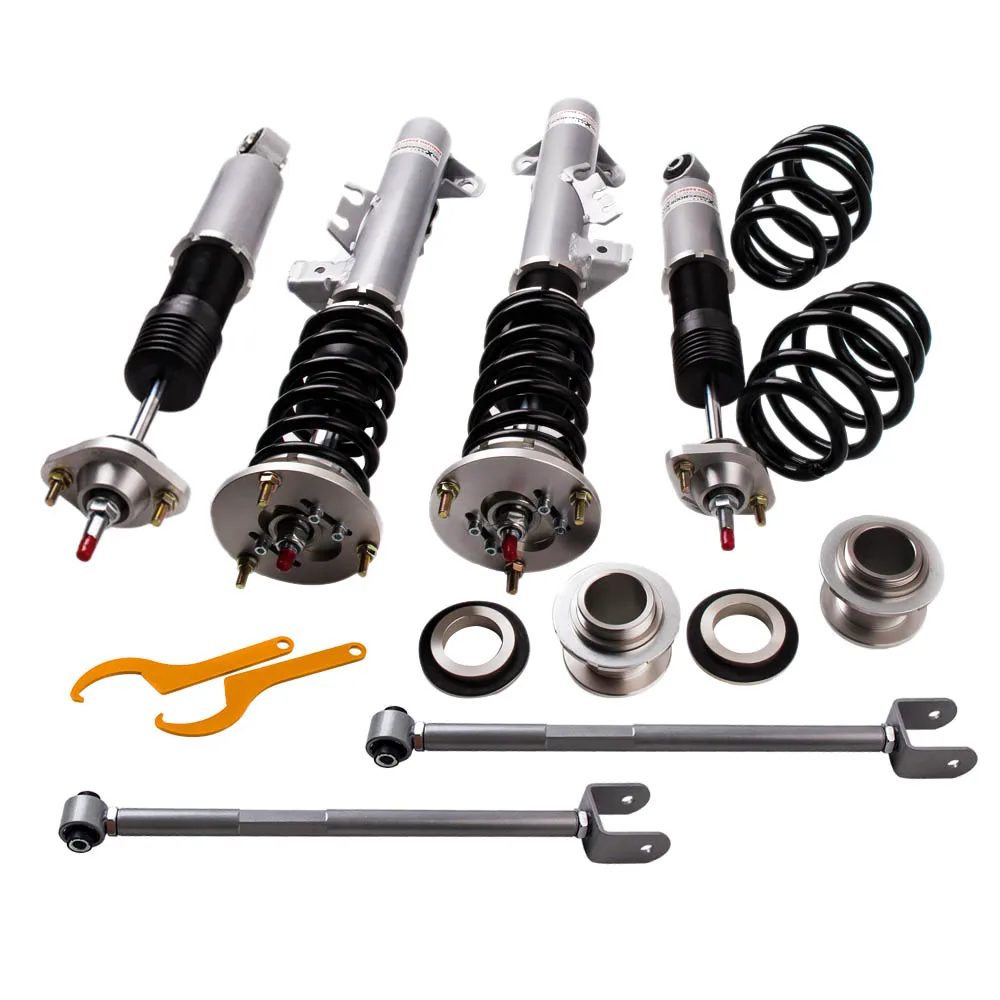 Coilover Shock Absorber Springs For BMW E36 3 Series 24 Ways Adj. Damper Grey Control arm for 328i 328is 318tds 325td
Coilover Shock Absorber Springs For BMW E36 3 Series 24 Ways Adj. Damper Grey Control arm for 328i 328is 318tds 325td