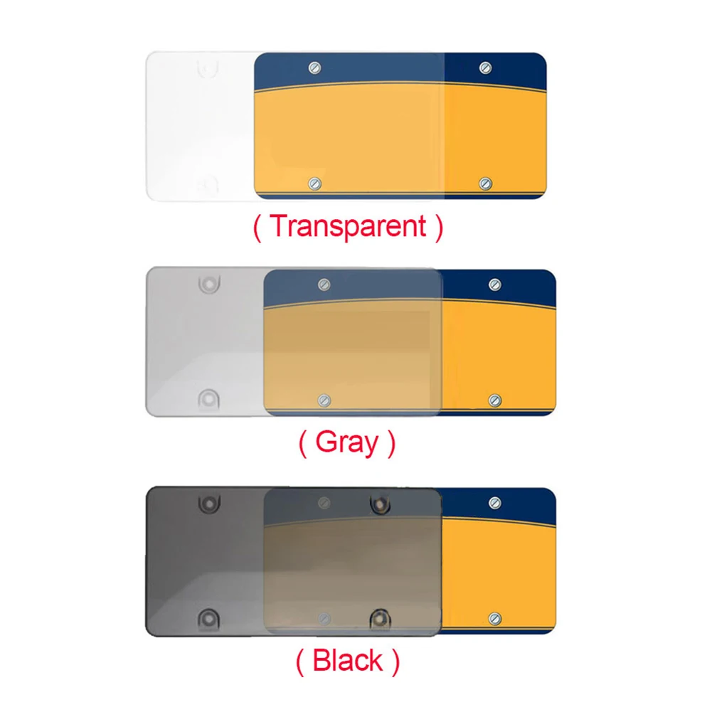 2x Clear Reflective Anti Speed Red Light Toll Camera Stopper License Plate Cover High Quality License Plate Protective Shell
2x Clear Reflective Anti Speed Red Light Toll Camera Stopper License Plate Cover High Quality License Plate Protective Shell
