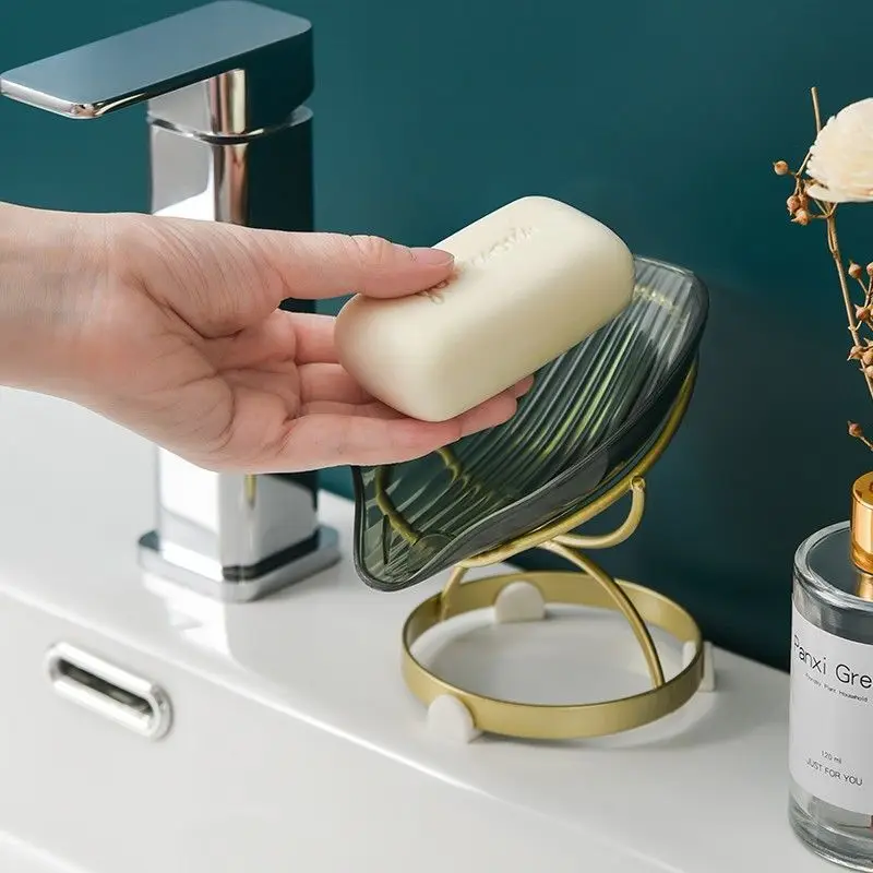 Soap Holder for Bathroom Light Luxury Style Petal Soap Drain Rack Dish Container Organizer Sponge Holder Bathroom Accessories
Soap Holder for Bathroom Light Luxury Style Petal Soap Drain Rack Dish Container Organizer Sponge Holder Bathroom Accessories