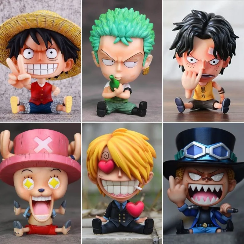 One Piece Zoro Luffy Sanji Anime Doll PVC Collection Doll Toy Model Car Cake Decoration Character Chopper Usopp Cute Model
One Piece Zoro Luffy Sanji Anime Doll PVC Collection Doll Toy Model Car Cake Decoration Character Chopper Usopp Cute Model