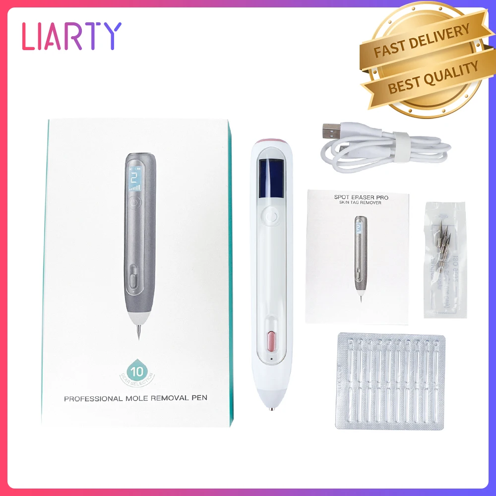 Rechargeable LCD Display Plasma Pen Mole Remover Dark Pore Freckles Wart Tag Removal Freckles Acne Removal Pen Skin Care Device 
Rechargeable LCD Display Plasma Pen Mole Remover Dark Pore Freckles Wart Tag Removal Freckles Acne Removal Pen Skin Care Device