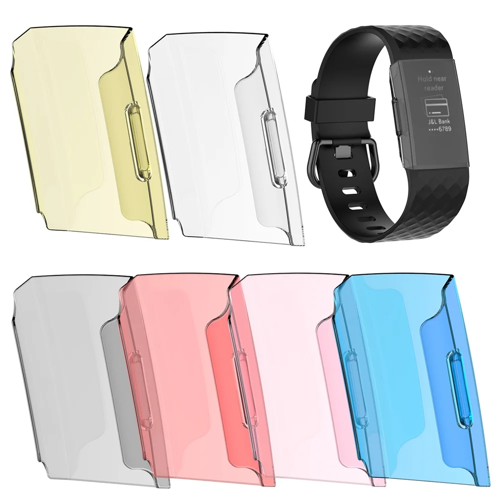 For FitbitCharge 3 Transparent Scratch-proof Hard PC Shell Full Body Protective Case Lightweight Bumper Soft Shell
For FitbitCharge 3 Transparent Scratch-proof Hard PC Shell Full Body Protective Case Lightweight Bumper Soft Shell