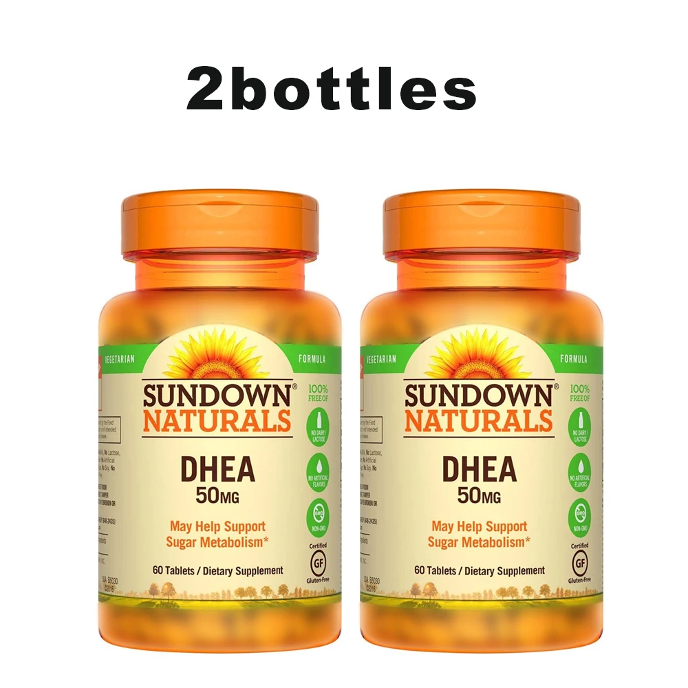 2 шт., Sundown Naturals DHEA, 50 мг, может способствовать метаболизму сахара, энергетический баланс против старения, усилить 60 бутылок
2 шт., Sundown Naturals DHEA, 50 мг, может способствовать метаболизму сахара, энергетический баланс против старения, усилить 60 бутылок