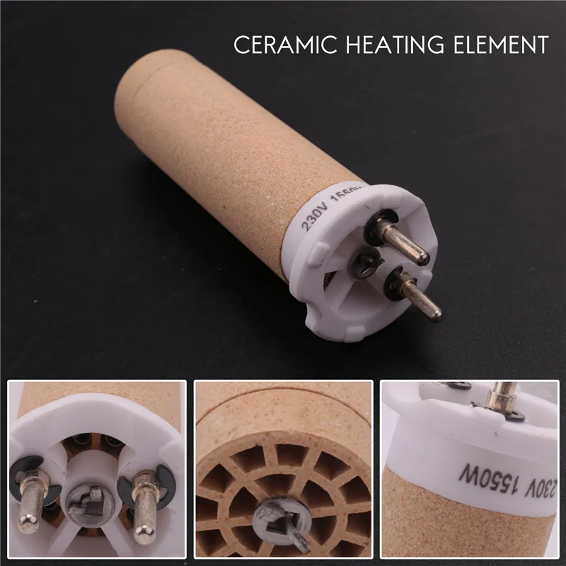 2PCS 142.717 230V 1550W Ceramic Heating Elements for TRIAC ST/TRIAC AT Hot Air Tool
2PCS 142.717 230V 1550W Ceramic Heating Elements for TRIAC ST/TRIAC AT Hot Air Tool