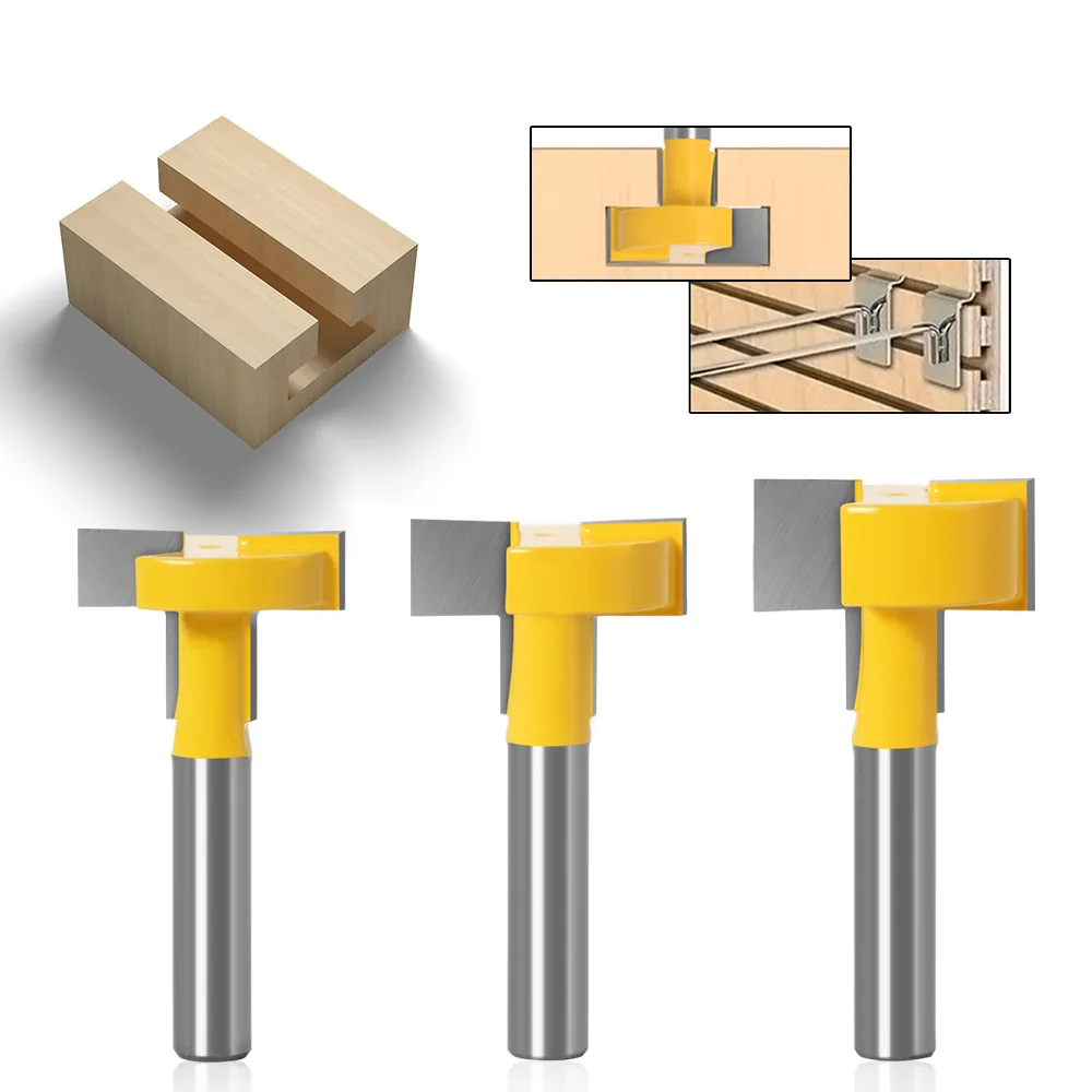 1PC 8MM Shank Milling Cutter Wood Carving T-Slot & T-Track Slotting Router Bit - 8" 8'' Shank for Woodworking Chisel Cutter
1PC 8MM Shank Milling Cutter Wood Carving T-Slot & T-Track Slotting Router Bit - 8" 8'' Shank for Woodworking Chisel Cutter