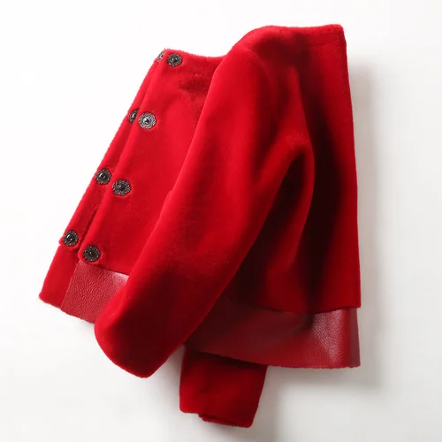 Wool Fur Real Coat Women Clothes 2023 Short Autumn Winter Jacket Women Korean Real Fur Jacket Women's Fur Coats Y0003 KJ3131
Wool Fur Real Coat Women Clothes 2023 Short Autumn Winter Jacket Women Korean Real Fur Jacket Women's Fur Coats Y0003 KJ3131